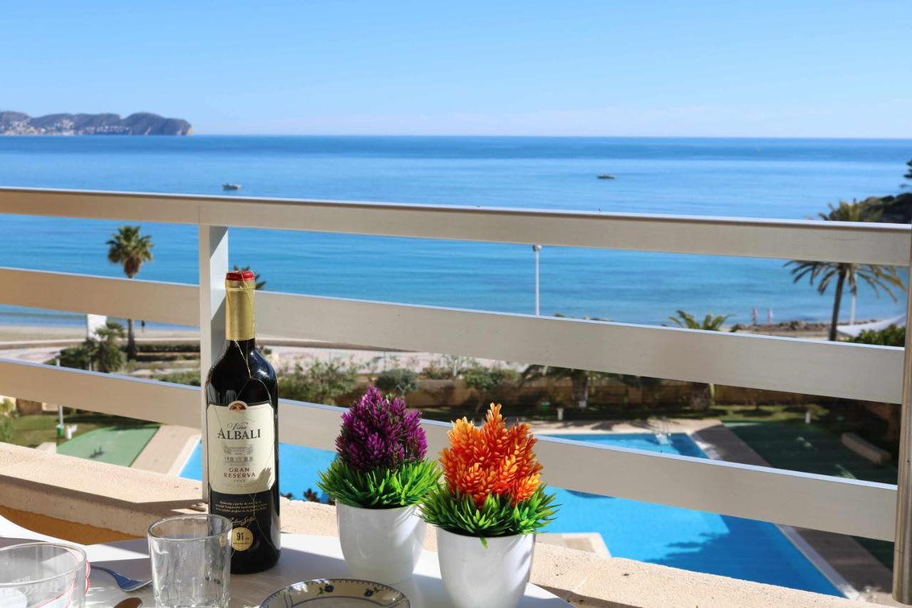 Apartamento B Voramar 45 Vistas Al Mar Y Wifi Calpe Exterior foto